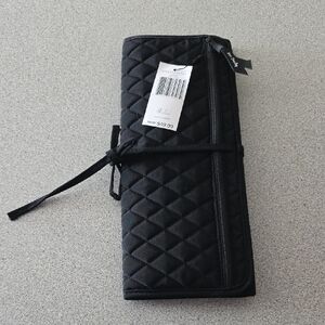 Vera Bradley Black Quilted Curling Iron Cover